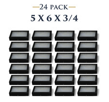 Confezione 24 Vetrine 5x6x3/4 Riker per Collezionismo Gioielli e Altro  