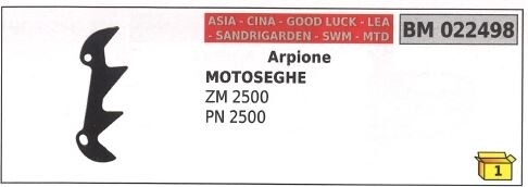 Arpione asia per motosega - arpione,