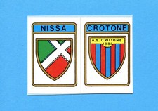 CALCIO FLASH '85 -Lampo 1985- Figurina-Sticker -NISSA-CROTONE SCUDETTO-Rec