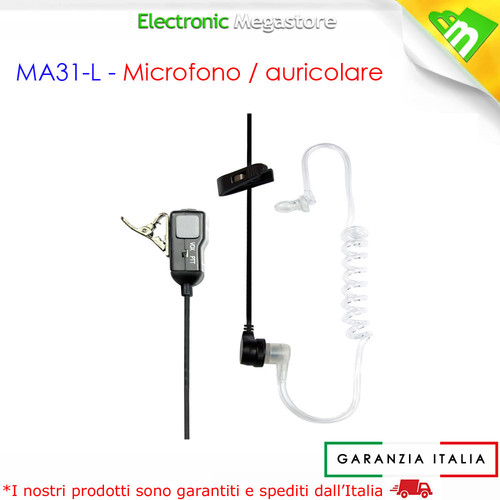 Microfono auricolare midland - auricolare,