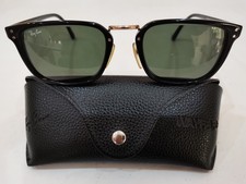 CUSTODIA RAY-BAN B&L USA TRADITIONALS PREMIER E VINTAGE ANNI 80 NERA G-15 & RAY-BAN