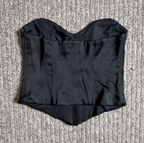 Zara corsetto nero - zara, senza