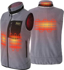 Gilet Riscaldato Leggero Gilet Riscaldamento Con USB Batteria, Unisex