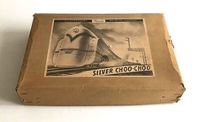 Gioco in latta trenino RENWAL - Silver Choo-Choo. Made in U.S.
