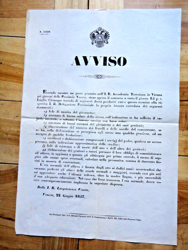 1857 avviso regno lombardo - 1857-avviso-regno,