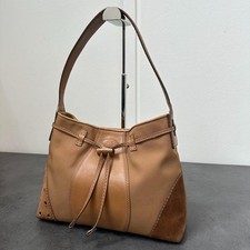 Borsa a tracolla Tod's Mix Material tela pelle scamosciata autentica ottima
