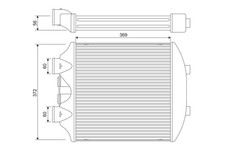 VALEO Intercooler In Alluminio