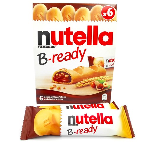 Nutella ready pack 6 bars - 6,