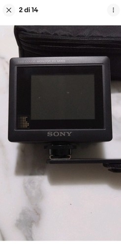Sony lcd color monitor - color, xv-m30e