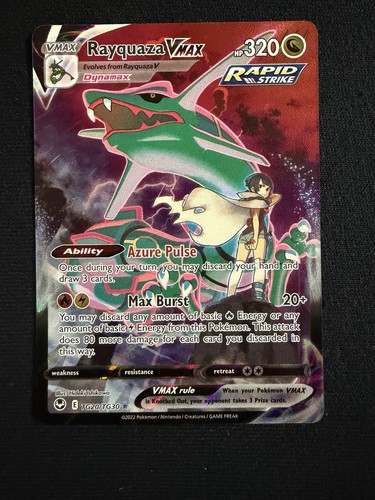 Rayquaza vmax tg20 tg30 - rayquaza, holo
