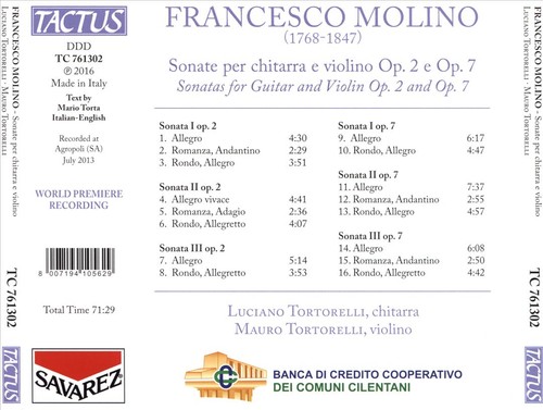 Francesco molino sonate - francesco, molino:
