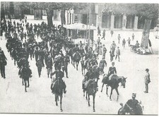 A744 - Cartolina ricordo Parma operai arrestati giornate 19/20.6.1908 vedi foto