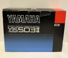 MSX YAMAHA YIS 503 II HOME PERSONAL COMPUTER JAPAN VINTAGE TESTED BOXED 1984