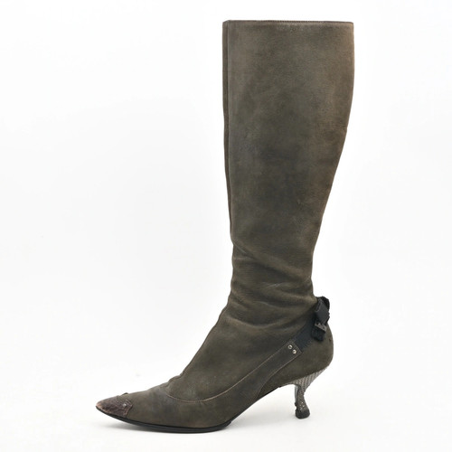 Prada dark brown leather - dark,