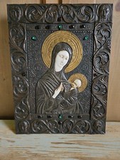 Icona Madonna Con Bambino Riza