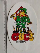 ADESIVO ULTRAS CUCS BENEVENTO TIFOSI STICKER ANNI 80 ORIGINAL