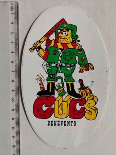 Adesivo ultras cucs - cucs, benevento