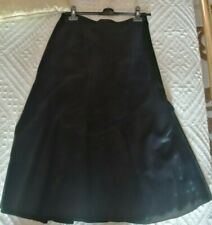 2 gonne anni 90 taglia 46, gonna di renna  e gonna di pelle (praticamente nuove)