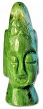 Giada Buddha Statuina Verde