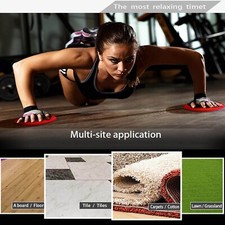 2PCS Core Exercise Sliders/Smooth Glider Dual Sided Abs alianti dischi allenamento