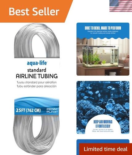 Aqua life 25ft clear - clear, airline