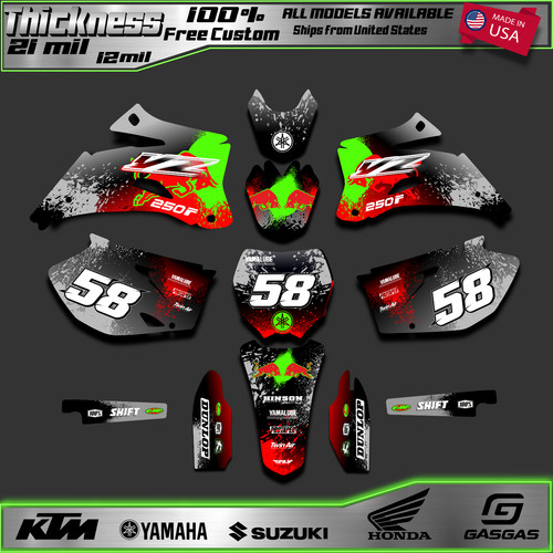 Kit decalcomanie grafiche
