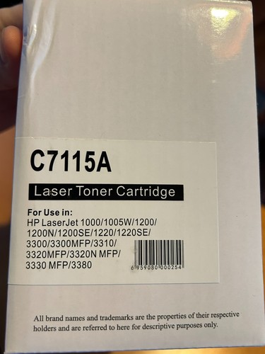 Toner compatibile c7115a nero - toner,