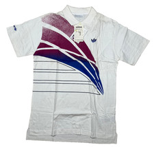 vintage Tennis shirt polo ADIDAS Stefan EDBERG 1988 S *NEW* deadstock