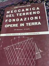 meccanica del terreno fondazione opera in terra Hoepli 1964 quinta edizione