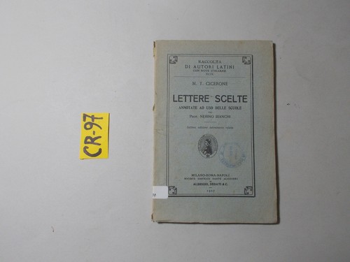 Libro lettere scelte t - libro,
