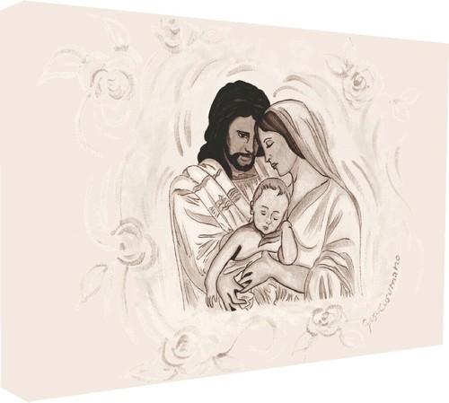 Stampa tela capezzale - tela, sacra