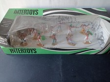 Soldatini Indiani Plastica Smontabili INTERTOYS Vintage Box