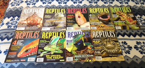 Lot reptiles magazine 2006 - lot,
