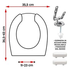 SEDILE COPRIWATER COMPATIBILE