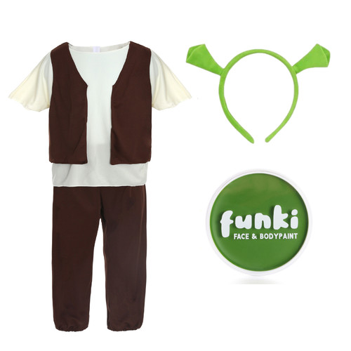 Costume orco scontroso palude - orco,