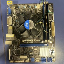 Scheda Madre Asrock H61M-DGS Socket 1155 + Cpu Intel G1620 + Ram 4gb ddr3