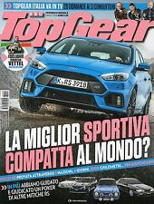 Top Gear 2016 101.Ford Focus RS e altre mitiche RS,Sebastian Vettel