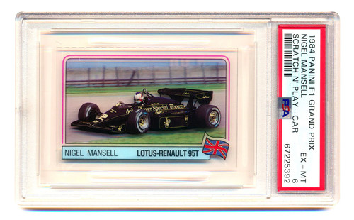 1984 panini grand prix - f1,