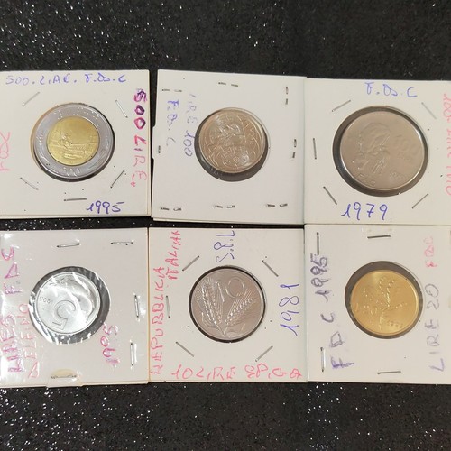 Lotto monete lire repubbl - monete,