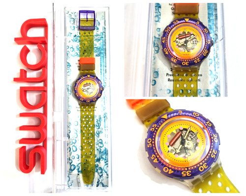 Swatch scuba 200 - scuba, sdk103