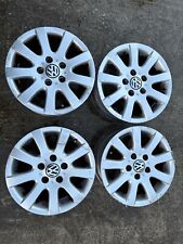 set num 4 cerchi in lega volkswagen et50 6.5x15 5x112 fc 57