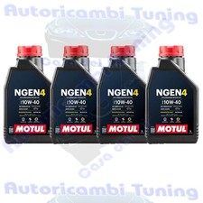 4 Litri LT Olio Motul Motore Auto NGEN 4 NGEN4 10W40 ACEA A3 B4