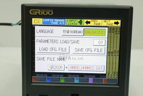 Registratore grafico hanyoung - registratore,