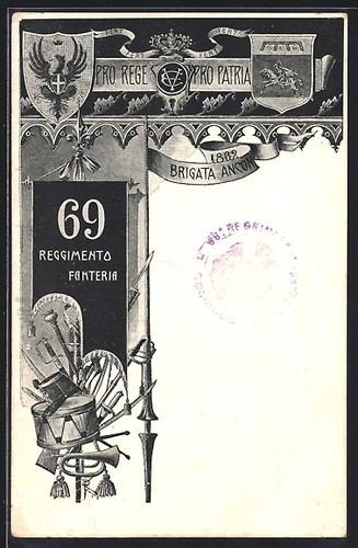 Reggimento fanteria - 69.,