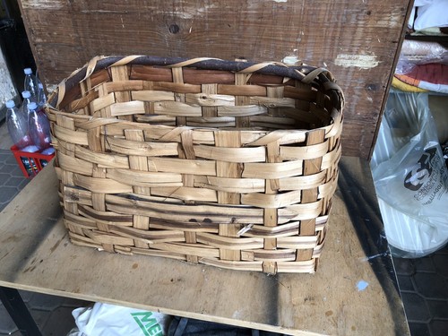 Antica cesta legno - in,