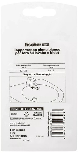 Fischer tappo troppo - pieno, ttp