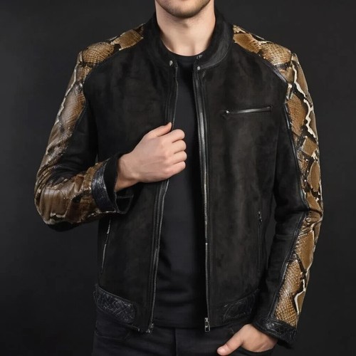 Giubbotto moto bomber uomo - giubbotto,