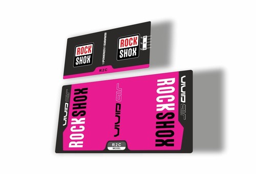 Adesivo decalcomania rock shox - adesivo,