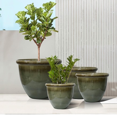 Fioriera vaso smaltata - vaso,