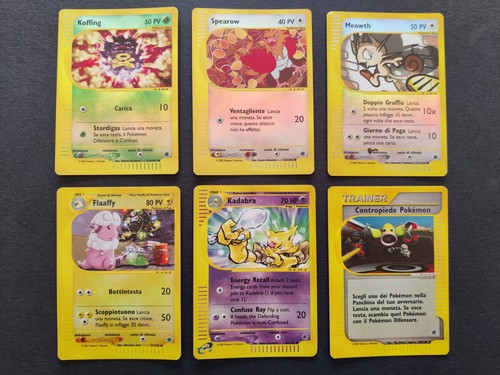 Carte pokemon expedition - carte,
